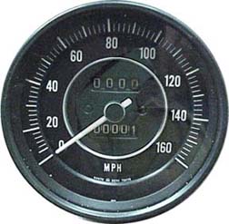 25050-25601 67 Datsun 2000 Speedometer from Rallye Roadster
